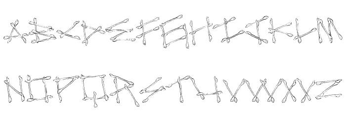 MegaBone Font LOWERCASE