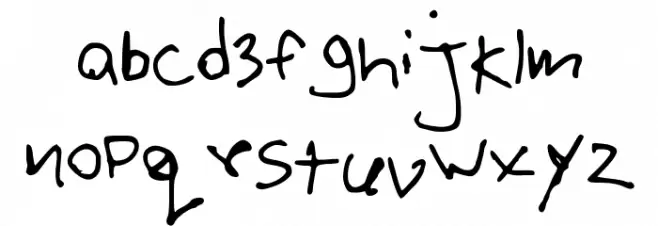 MegaCherry V1 خط أحرف صغيرة