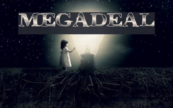 MegaDeal Font examples