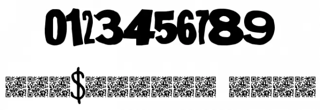 MegaGothic Font OTHER CHARS