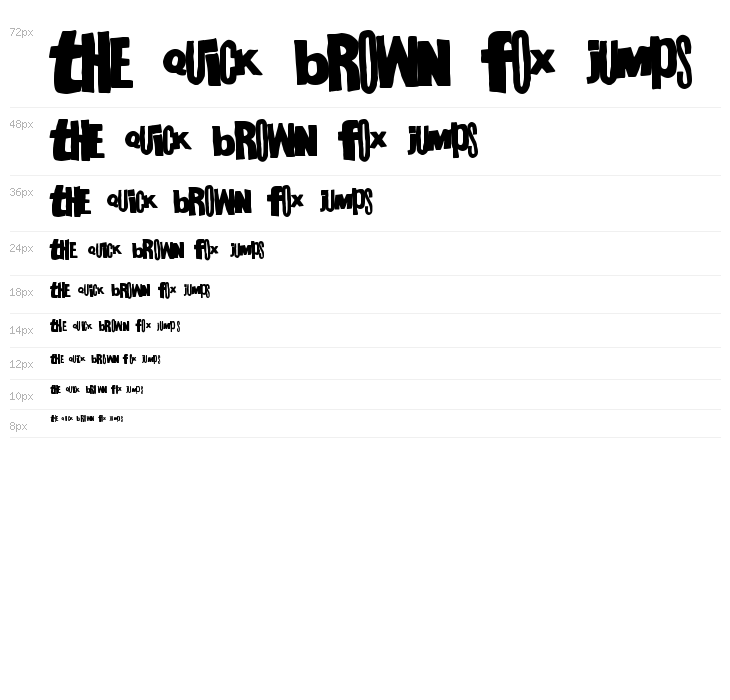 MegaGothic Waterfall