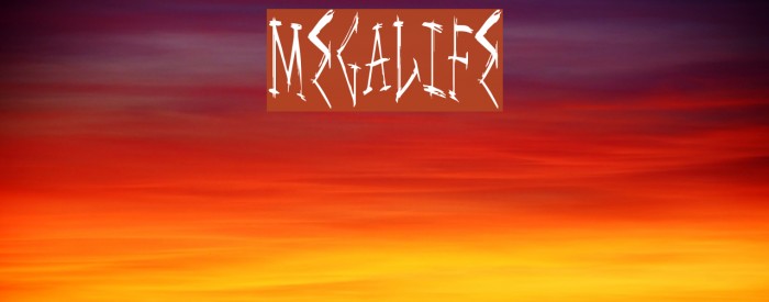 MegaLife Font examples