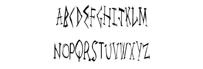 MegaLife Font LOWERCASE