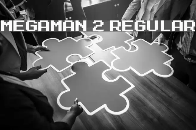 MegaMan 2 Regular Font examples