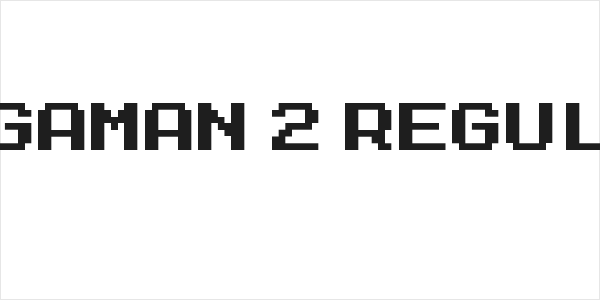 MegaMan 2 Regular Logo