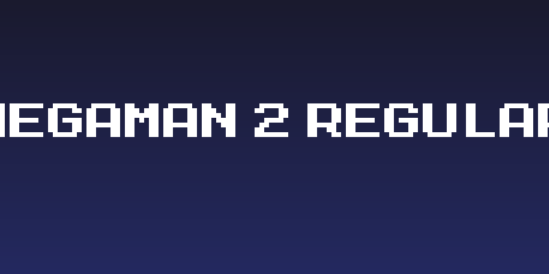 MegaMan 2 Regular Social Header