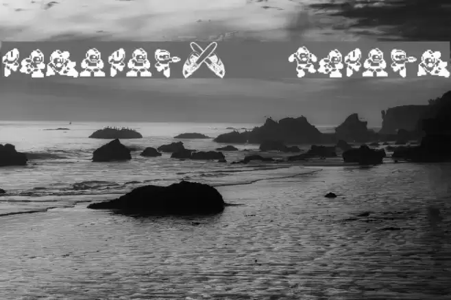 MegaMan2 .TheMang Font examples