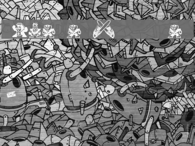 MegaMan2.Villanz Font examples