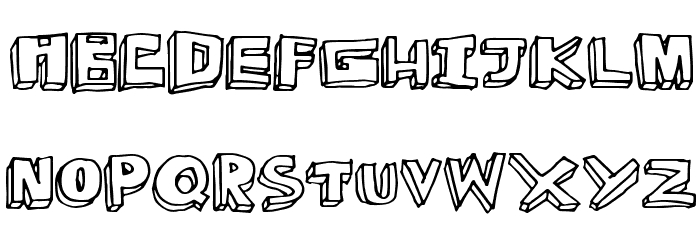 MegaPlay Font LOWERCASE