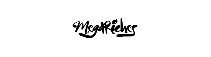 MegaRiches  Frei Schriftart Herunterladen