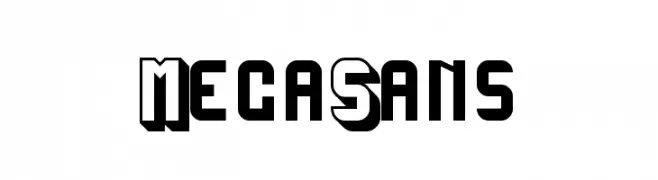 MegaSans  Free Fonts Download