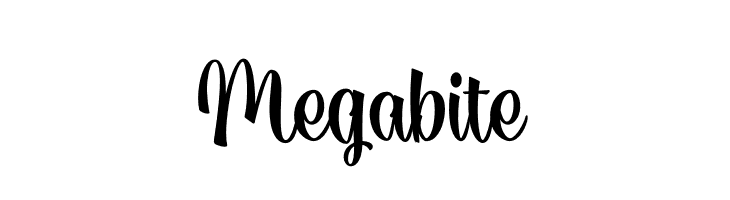 Megabite  font caratteri gratis
