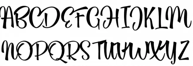 Megabite Schriftart Groß