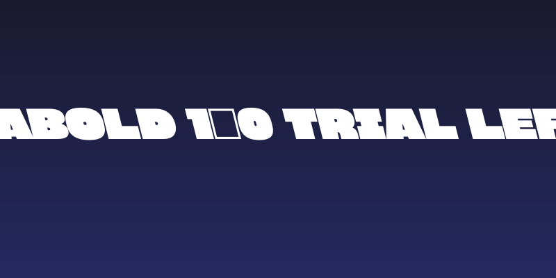 Megabold 1.0 TRIAL Left 14 Social Header