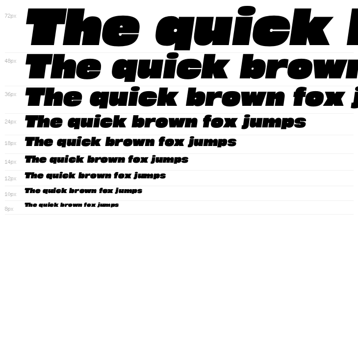 Megabold 1.0 TRIAL Right 8 Waterfall