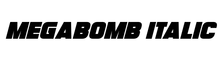 Megabomb Italic 