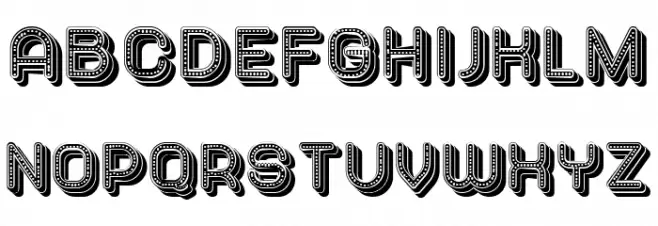 Megabus Regular Font OTHER CHARS