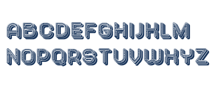 Megabus Regular Lowercase