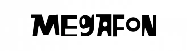 Megafon  Frei Schriftart Herunterladen