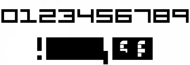 Megafont Regular Font OTHER CHARS