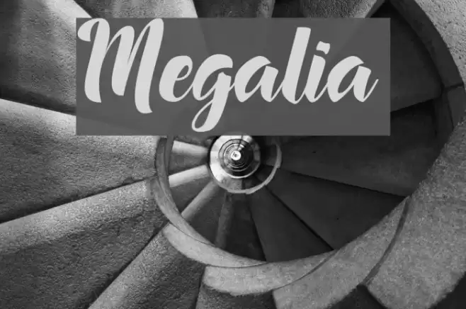 Megalia Font examples