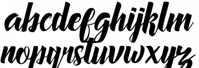 Megalia خط أحرف صغيرة