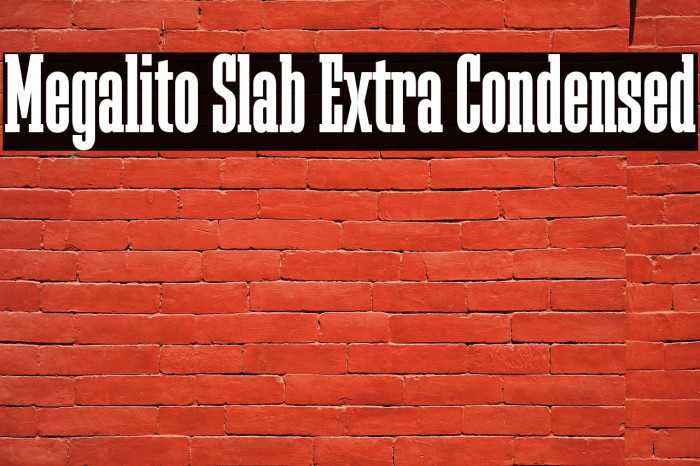 Megalito Slab Extra Condensed Example 3