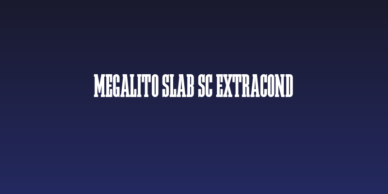 Megalito Slab SC ExtraCond Social Header