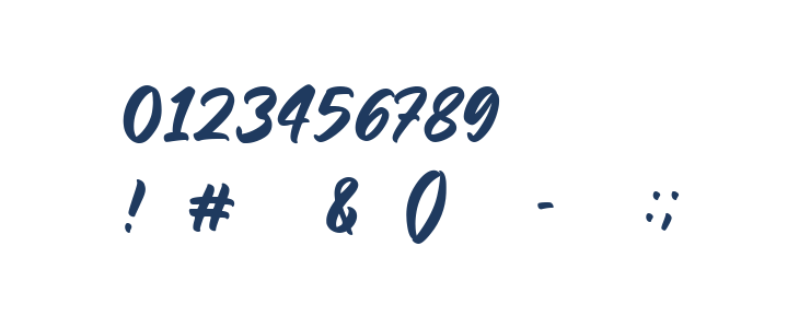 Megaloman Regular Other Characters