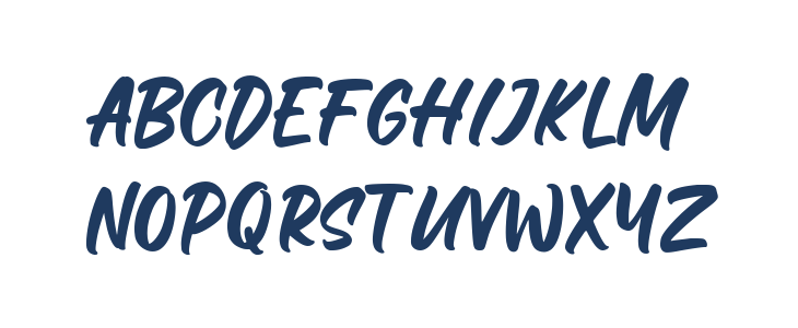 Megaloman Regular Lowercase