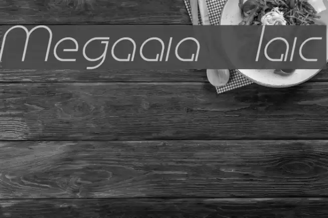 Megalomania Italic Font examples