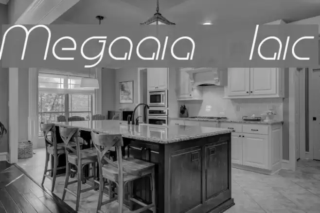 Megalomania Italic Font examples