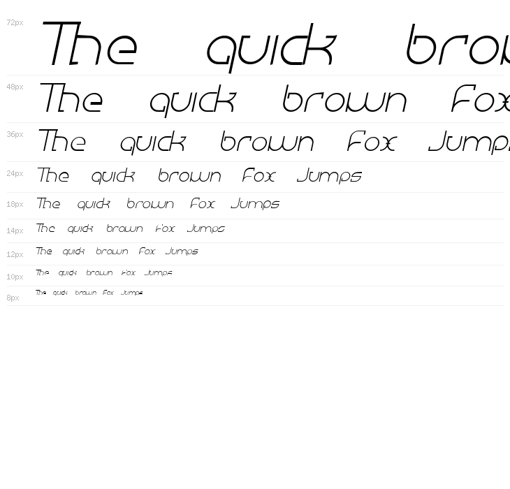 Megalomania Italic Waterfall