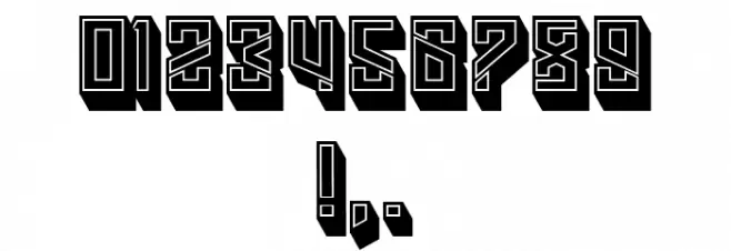 Megalomania Regular Font OTHER CHARS