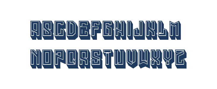 Megalomania Regular Lowercase
