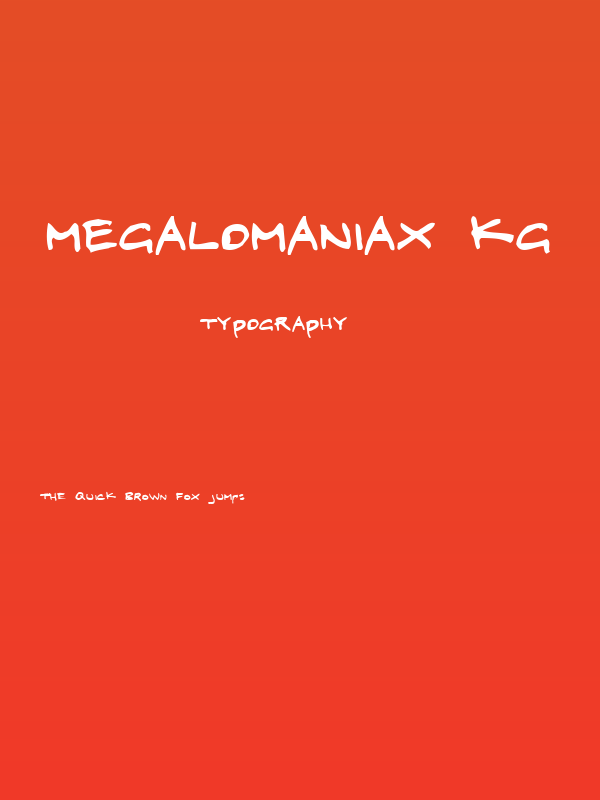 Megalomaniax KG Poster