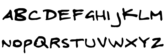 Megalomaniax KG Font LOWERCASE