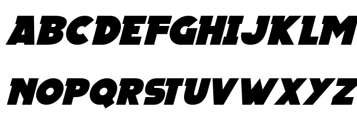 Megalopolis X Italic Шрифта строчной