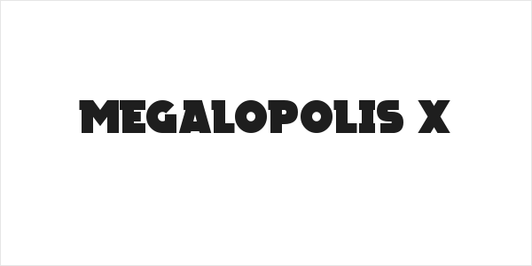 Megalopolis X Logo