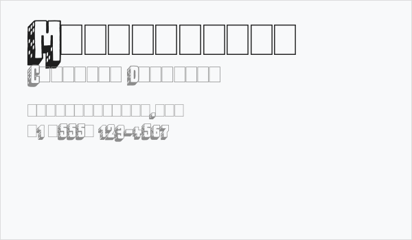 Megalopolis Business Card