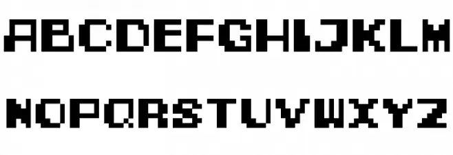 Megamax Jones フォント 大文字