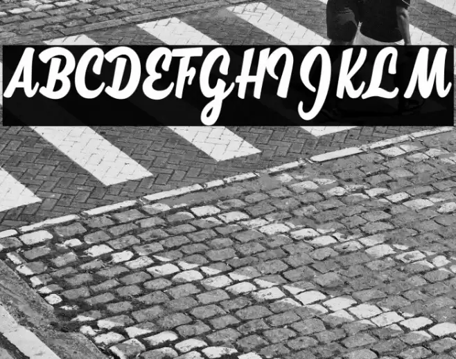 Megan Personal Use  Font examples