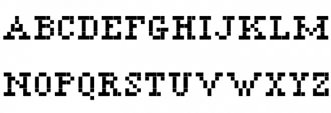 Megan Serif Schriftart Groß