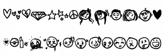 MeganBats Font UPPERCASE