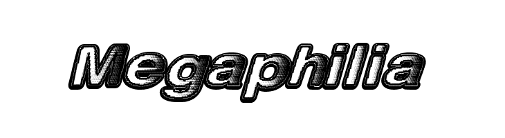 Megaphilia  नि: शुल्क फ़ॉन्ट्स डाउनलोड