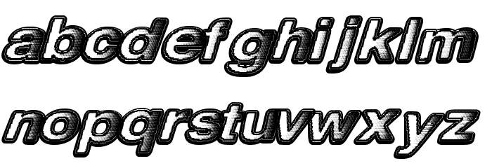 Megaphilia Font LOWERCASE