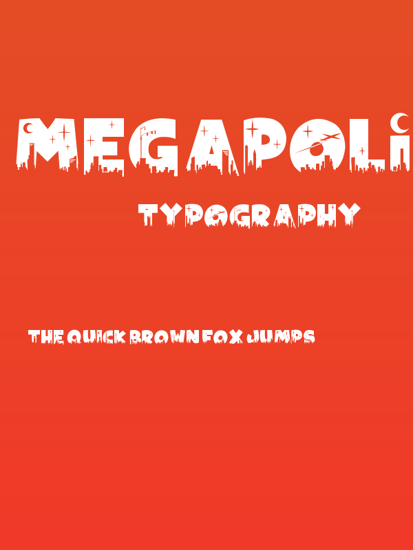 Megapoliscape Poster