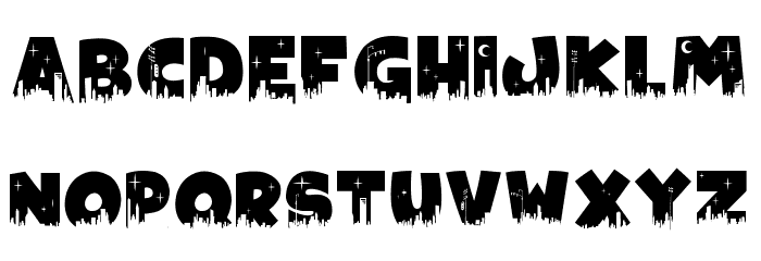 Megapoliscape Font LOWERCASE