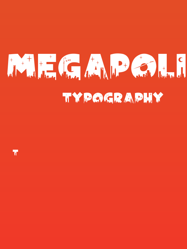 Megapoliscape Poster