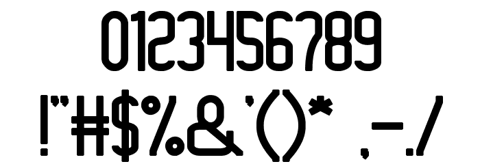 Megapolitan Jakarta Bold Font OTHER CHARS